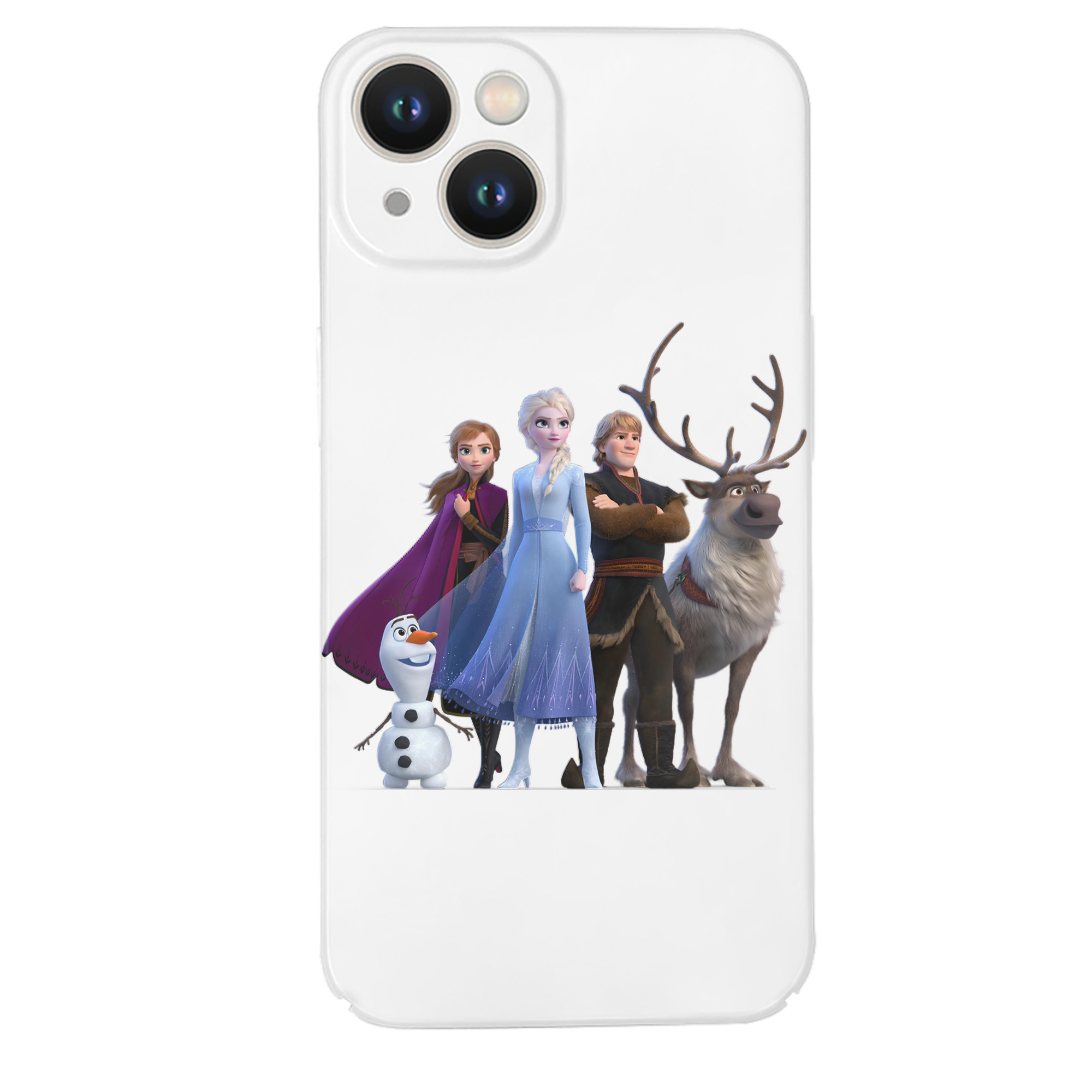 （画像用） アナと雪の女王 アンナ エルサ Frozen Anna Elsa 【iPhone 14シリーズ対応】ハードケース